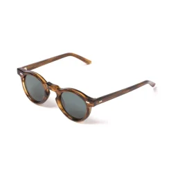 TBD EYEWEAR Sunglasses "World Earth Bio" With Green Lenses - Handmade