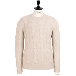 Di Poldo Sweater "Olimpico" In Pure Cariaggi Cashmere - Handmade