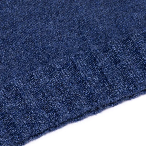 Cesare Attolini Sweater "Val Pusteria" In Pure Cashmere - Duvet Melange