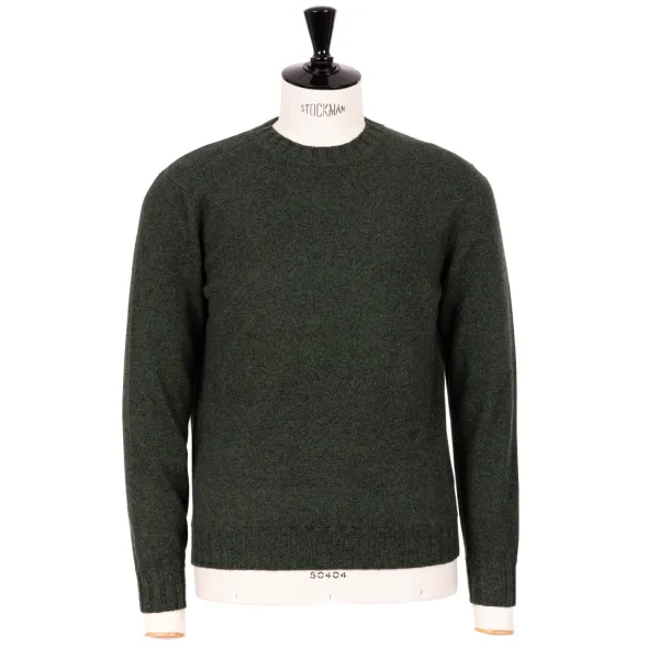 Cesare Attolini Sweater "Val Pusteria" In Pure Cashmere - Duvet Melange