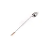 Barbarulo Napoli Tie Pin "Pulcinella" Made Of Sterling Silver - Handcrafted
