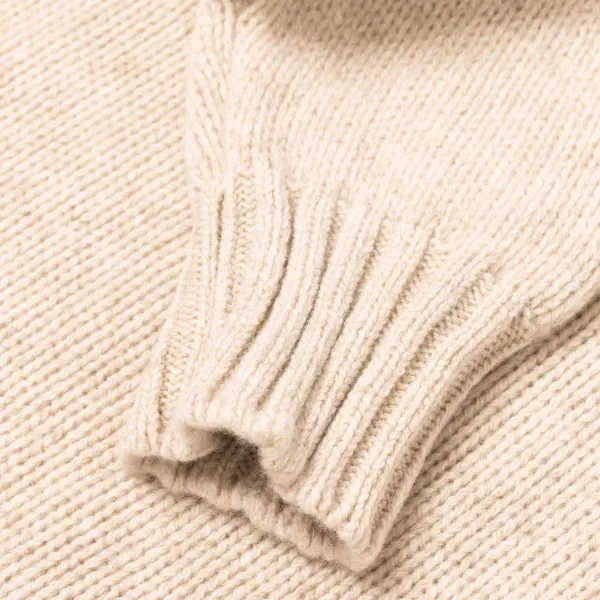 William Lockie Turtleneck Sweater "Alain Rollneck" Made Of 4 Ply Geelong Lambswool