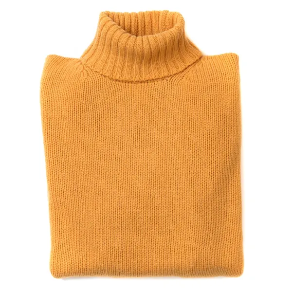 William Lockie Turtleneck Sweater "Alain Rollneck" Made Of 4 Ply Geelong Lambswool