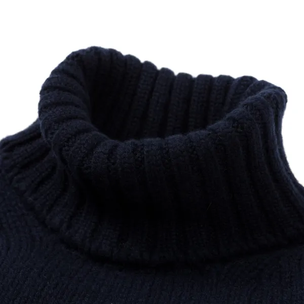 William Lockie Turtleneck Sweater "Gentry Rollneck" Made Of Pure 6 Ply Scottish Cashm