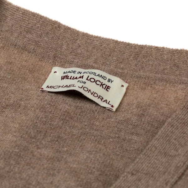 William Lockie Waistcoat "Oxton Waistcoat" Made Of Fine Scottish 1-Ply Cashmere
