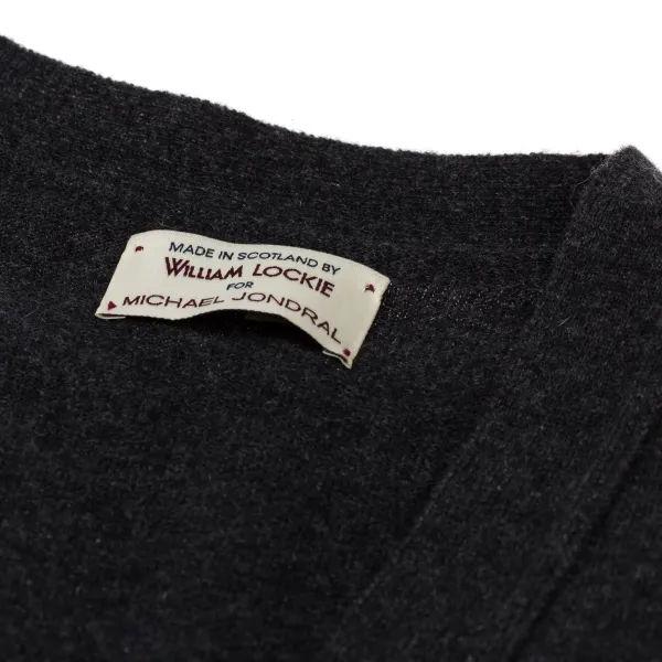William Lockie Waistcoat "Oxton Waistcoat" Made Of Fine Scottish 1-Ply Cashmere