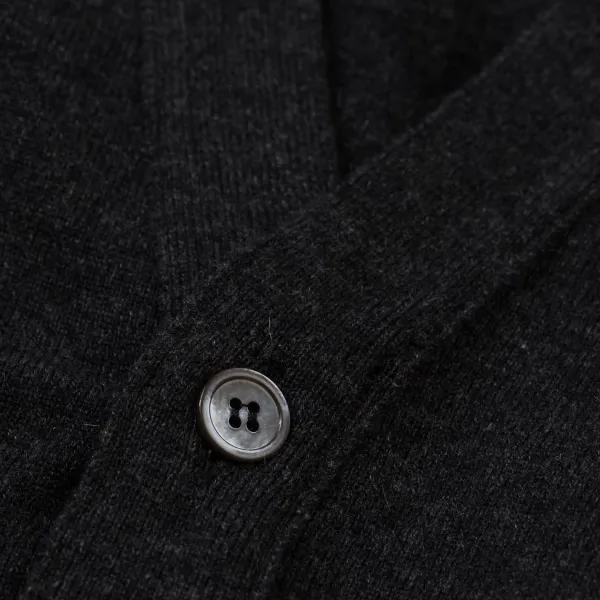 William Lockie Waistcoat "Oxton Waistcoat" Made Of Fine Scottish 1-Ply Cashmere
