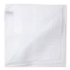Simonnot-Godard White Patterned Cotton Handkerchief "Renaissance"