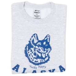 Specials X MJ Wild Donkey X Mj: Sweatshirt With Vintage Print "Alaska" Mad