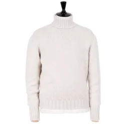 William Lockie Exclusive X Mj: "Gentry Rollneck" Turtleneck Sweater In